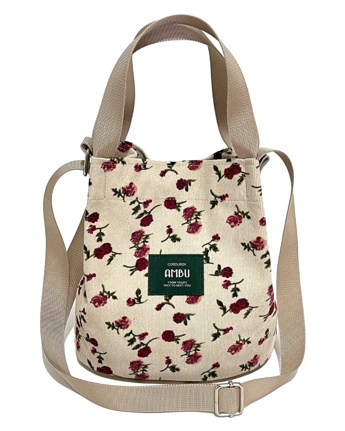 morral retro floreado