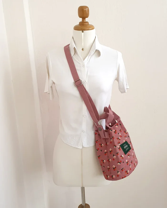 morral retro floreado